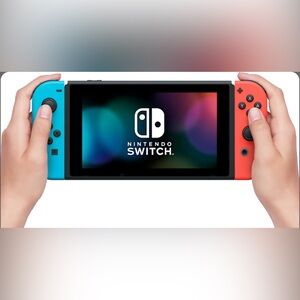 Nintendo Switch - Neon Blue + Neon Red Joy